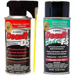 CAIG Laboratories, DeoxIT D5S6 Contact Cleaner + F5S-H6 FaderLube Bundle