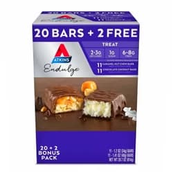 American Standart Atkins Endulge Treat Variety Pack (20 + 2 Bonus Bars)