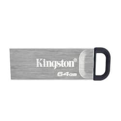 Kingston DataTraveler Kyson 64GB High Performance USB 3.2 Metal Flash Drive | Speeds up to 200MB/s | DTKN/64GB