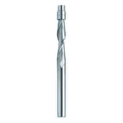 HAMILY PANHAM 1/4-Inch Diameter Spiral Flush Trim Bit Up Cut Router Bit Solid Carbide with 1/4-Inch Shank Diameter
