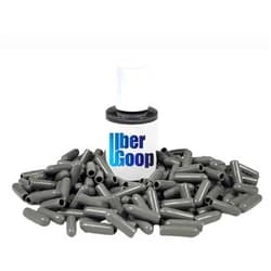 Uber Goop (New 1oz Size) Uber Goop Dark Grey Dishwasher Rack Coating/Glue w/150 caps