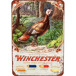 Famely Great Tin Sign Aluminum Metal Sign 1905 Winchester Shotgun Shells Vintage Look 8x12 Inch