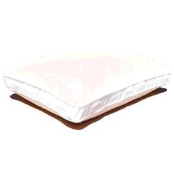 Pillowflex 4-Way Adjustable Firm Pillow - Adjustable Firmness Synthetic Down Pillows with Comforzip Technology, Fair Trade Pillow, Hotel Plush Pillows (20 x 54 Inch)