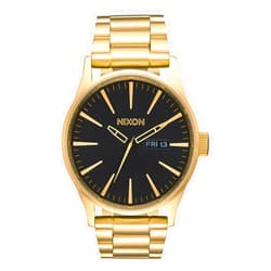 NIXON Sentry SS A356 - 100m Water Resistant Men's Analog Classic Watch (42mm Watch Face, 23mm-20mm Stainless Steel Band)
