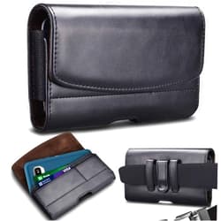 Takfox Phone Holster for Samsung Galaxy S24 Ultra S23 Plus S21 FE S20 Note 20+, A13 A14 A15 A16 A35 A55 A23 A51 A71 5G,iPhone 16 Pro Max Belt Loop Phone Belt Holder for Men Carrying Phone Pouch,Black