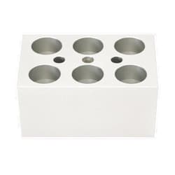 ONiLAB 5mLx 6 Centrifuge Tubes Capacity Scientific Aluminum Dry Bath Heating Block for Digital Dry Bath Incubator…