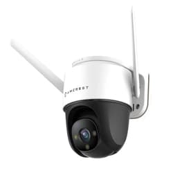 Amcrest 4MP Outdoor PT WiFi IP Camera Pan Zoom (Digital 16x) SmartHome WiFi Camera Security Speed Dome, Motorized Tilt, 98ft Nightcolor, (2.4Ghz), 107º FOV, IP66, 4MP, ASH47-W