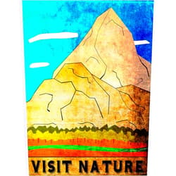 Wee Blue Coo Vintage Travel Visit Nature Unframed Wall Art Print Poster Home Decor Premium