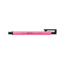 Tombow Mono Zero Eraser Pen neon Pink, Precise Erasing with Round 2.3 mm tip, Slim Body, refillable, Recycled Material [EH-KUR83]