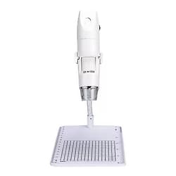 Acogedor Wireless WiFi Digital Microscope, Manual Focus 1000x Magnification Camera with 8 LED Light, 1920 * 1080 2MX Photo & Metal Mount, for AndroidiOSWinMac
