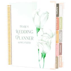 Shintrend Wedding Planner for Bride: Wedding Planning Book and Organizer for Newly Engaged Couples 176 Pages Bridal Wedding Organizer Notebook with Sticker Checklists & Calendars for Bride To Be
