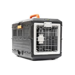 Mirapet USA Pet Carrier & Crate 21'' - Premium Collapsible Design for Cats and Dogs - Portable Kennel for Small Pets - Indoor/Outdoor - 360-Degree Ventilation & Hard Plastic Wall Protection