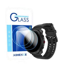 MIHENCE Screen Protector Compatible for POLAR Vantage M3 Smartwatch, 9H Tempered Glass Protective Film [ 3PCS ]