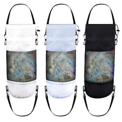Gersoniel 3 Pack Boat Trash Bags Trash Can Accessories Container Portable Boat Storage for Fishing
