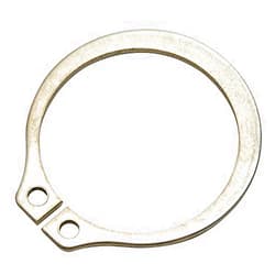 GRAINGER APPROVED External,Standard Retaining Ring, 3/8 in fit Shaft Dia. — fit Bore Dia.-2040003399