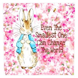 SMJ Designs Peter Rabbit Blossom Sticker Vinyl Waterproof Sticker Decal Car Laptop Wall Window Bumper Sticker 5