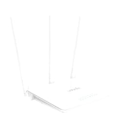 Tenda N300 Wireless Wi-Fi Router with High Power 5dBi Antennas (F3), White
