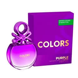 United Colors of Benetton Purple Eau de Toilette Spray for Women, 2.7 Ounce