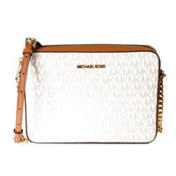 Michael Michael Kors East West Jet Set Large Logo Crossbody Bag