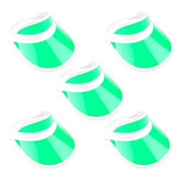 The Glowhouse Pack of 5 Sunvisors - Premium Quality Sun Visors