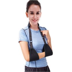 TANDCF bestlife Triangle Dislocated Arm Sling Medical Shoulder Immobilizer Rotator Cuff Wrist Elbow Forearm Support Brace Strap with Soft Comfortable Padded Lightweight Simple for Broken & Fractured Arm