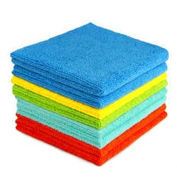 AIDEA Microfiber Cleaning Cloths, 8PK, All Purpose Microfiber Towels, Soft Absorbent Cleaning Rags Kitchen Towels, Lint Free Dusting Cloth for House, Kitchen, Car, Window, 12