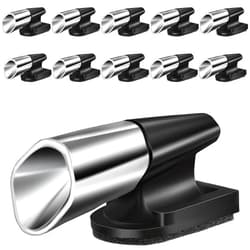 Frienda 10 Pcs Deer Whistles Horns Deer Avoids Collisions Vehicles Wind Activated Ultrasonic Waterproof Warning for Car Motorcycles Animal Save Alert(Silver,B Style)