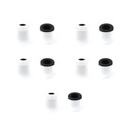 Kinboofi 5 Pairs KBEAR 07 Ear Tips, KINBOOFI Silicone Eartips Earbuds for KZ ZST ZS10 PRO AS10 ZSN ZSN ZSN PRO X ZSN PRO ZAR ZS10 PRO X Wired Headphone (45282BLACK,M/M/M)