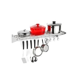 Garvee Stainless Steel Hanging Rack for Kitchen Storage and Organization, [NSF Certified] 12