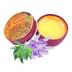 HIGH ALTITUDE ORGANICS Kashmir LAVENDER Perfume - Eau de Parfum - Solid Balm - Natural Essential Oils Aromatherapy Fragrance- (Lavandula Angustifolia, Hyacinth, Violets, Heliotrope, Labdanum) Travel Size, Party Gifts -0.5oz