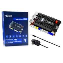 WayPonDEV youyeetoo X1 X86 Single Board Computer - A 64bit Windows 10/11/Linux Mini PC with in-tel Celeron N5105, Support Optional WiFi&BT, M.2 2280 NVMe or SATA SSD(8GB RAM+256GB Storage)
