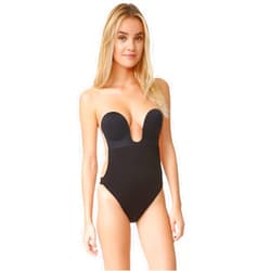 Fashion Forms Women's U Plunge Backless Strapless Bodysuit