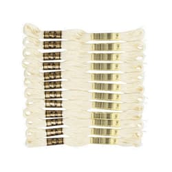 DMC 6-Strand Embroidery Cotton Floss, Off White