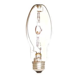Satco S5854 4200K Clear Pulse Start Universal Mount 50-Watt Medium Base ED17 Metal Halide Lamp