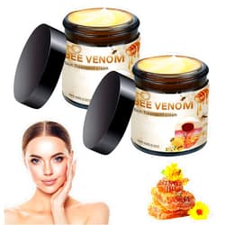 Grenben Bee Venom Skin Treatment Cream, Bee Venom Comprehensive skincare Cream, 2025 New Professional Bee Venom Gel, Bee Venom Moisturizing Gel for All Skin Types (2PCS)