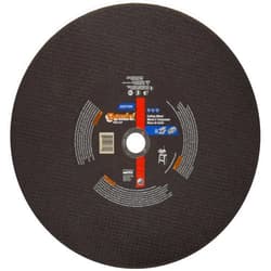 Norton Gemini Free Cut Large Diameter Reinforced Abrasive Cut-off Wheel, Type 01 Flat, Aluminum Oxide, 1