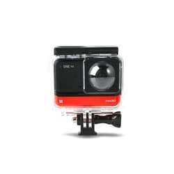 Birgipar Dual Lens Panoramic Waterproof Shell for Insta360 ONE RS 360° Lens Edition, Underwater Diving Protective Housing 30M/98FT with Mounting Bracket Accessories
