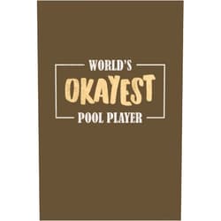 By Pool Publishing (Author) World's Okayest Pool Player: Dot Grid Journal Notebook (6x9 inches) with 120 Pages