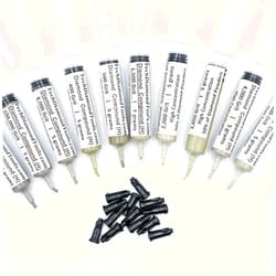 TechDiamondTools Kit of 10 Diamond Polishing Compound Polishing Paste USA Made from 200,000 to 400 Grit for Marble Glass Metal Rock Jewelry Resin Silver Gemstone with High Concentration Diamond Powder