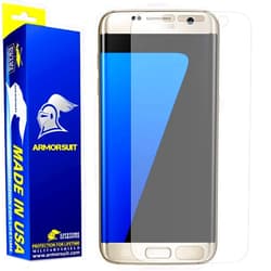 ArmorSuit MilitaryShield Anti-Glare Screen Protector for Samsung Galaxy S7 Edge - [Max Coverage] Anti-Bubble Matte Film