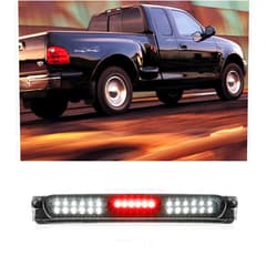 JAMESVAN Third 3rd Brake Light Taillight For Ford F150 1997-2003 LED 3rd Tail Brake Light Waterproof High Mount Stop Light Third Stop Lamp Black/Smoked