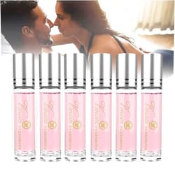 ELEUA Aphrodite'S Pheromone Perfume,Nouveau Phero Perfume,Phero Perfume,Venom Scents Pheromones For Women,Pure Instinct Roll On Pheromone Perfume,Pheromone Perfume For Women (6pcs,Red box)