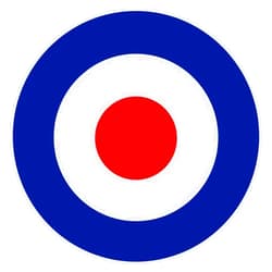 EMC Graphics Mod - Classic Roundel - Bullseye Archery Target Vinyl Waterproof Sticker Decal Car Laptop Wall Window Bumper Sticker 5