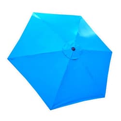 BELLRINO DECOR Replacement ROYAL BLUE STRONG & THICK Umbrella Canopy for 9ft 6 Ribs (Canopy Only)