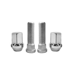 Oispyer M14x1.5 Chrome Wheel Lug Stud Nut Set Compatible with 2008-2022 Land Rover Range Rover Evoque/Velar LR2 Discovery Sport Jaguar F-Pace E-Pace I-Pace LR001381 (4PCS)