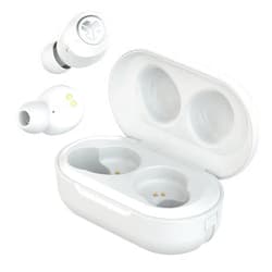 JLab JBuds Air ANC True Wireless Bluetooth Earbuds | White | Active Noise Canceling | Low Latency Movie Mode | Dual Connect | IP55 Sweat Resistance | Custom 3 EQ Sound Settings