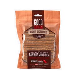 Good Lovin' Highly Digestible Chicken Basted Rawhide Munchies Dog Treats, 11.3 oz., Count of 40