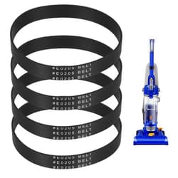 PEUTIER 4pcs Vacuum Belts Style U for Eureka Airspeed Upright Bagless Vacuum Cleaner Modes AS1000 AS1000A AS1001 AS1001A AS1002A, Replacement E0205 Belts Compare Parts 83797 61120 Series