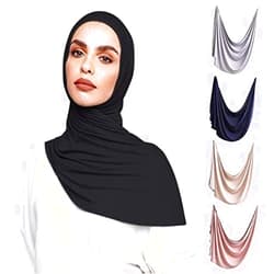 VOILE CHIC Instant Hijab Scarf for Women - Premium Jersey Head Scarf Wrap, Made in Turkey
