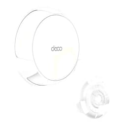 EDUP LOVE Deco Mesh Wall Mount Kit for Deco BE23/ BE25/ BE3600/ BE5000 Mesh WiFi 7 System, Space-Saving Bracket with Hidden Cable Management, Secure & Stylish Design for Home and Office (White, 1 Pack)